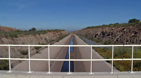 Irrigation canal Stock-Footage 48158267