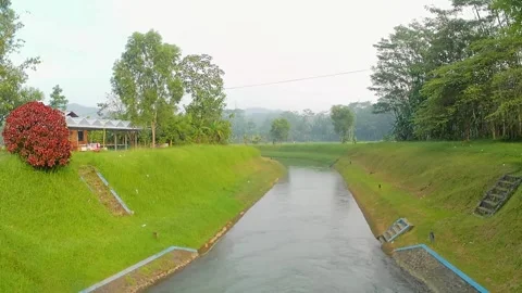 Irrigation canal Video stock 242255556