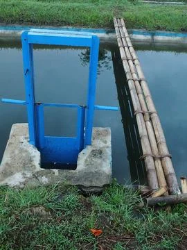 Irrigation chanels Stock Photos