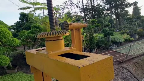 Irrigation gate Stock Footage 310183280