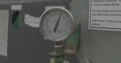 Irrigation Guage Stock Footage 134166760