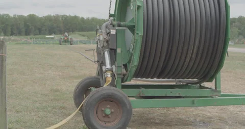 Irrigation hose Stock Footage 134166897