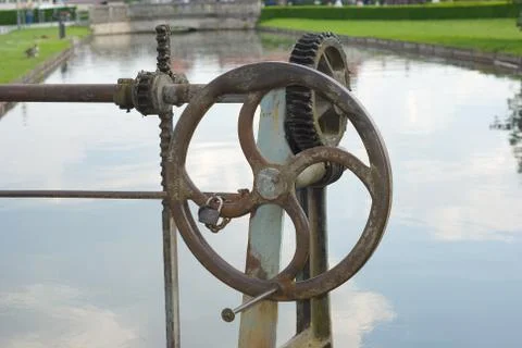 Irrigation lock Stock Photos