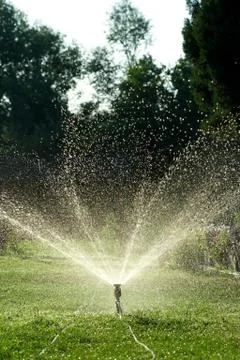 Irrigation 스톡 사진