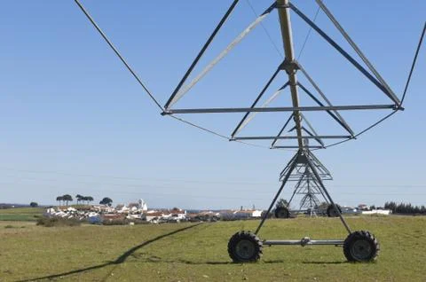 Irrigation pivot Stock Photos