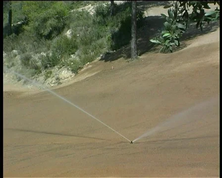 Irrigation system Stock Footage 140024