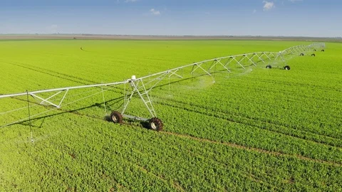 Irrigation system Stock Footage 107655127