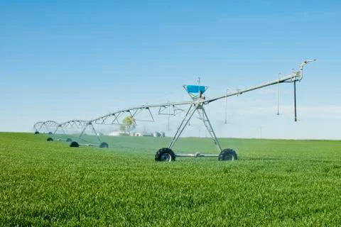 Irrigation system Foto stock