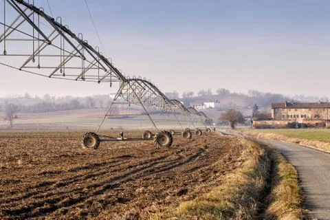 Irrigation system Stock Photos