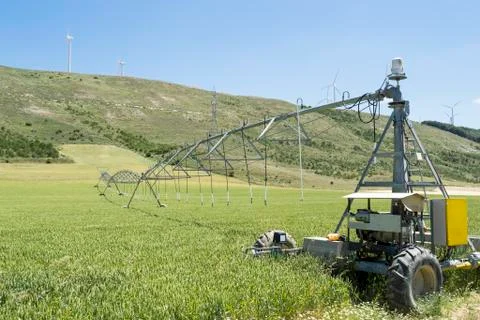 Irrigation system Stock Photos