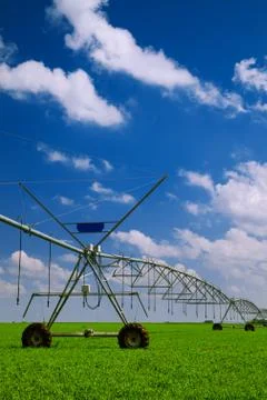 Irrigation system Stock Photos