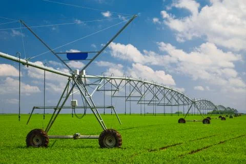 Irrigation system Stock Photos