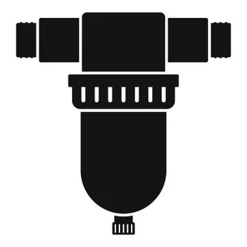 Irrigation tool icon, simple style Ilustração Stock