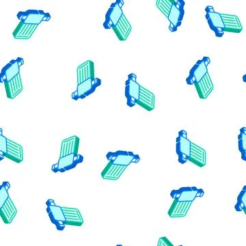 Irrigation tool isometric icon vector isolated illustration Stock Illustration