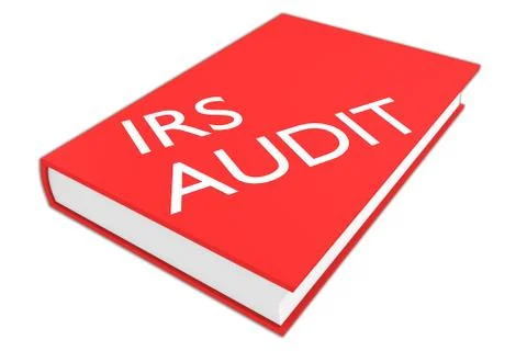 IRS Audit concept 스톡 일러스트