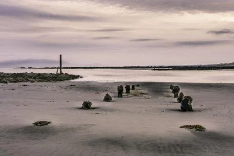 Irvine Harbour Stock Photos