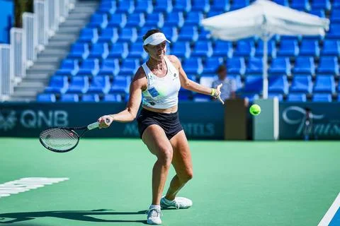  Iryna Shymanovich - JASMIN OPEN MONASTIR - Monastir - Womens Tennis, WTA2... Stock Photos