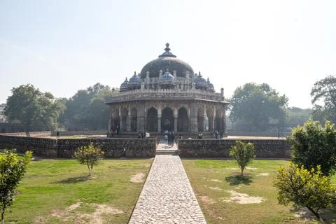 Isa khans tomb Stock Photos