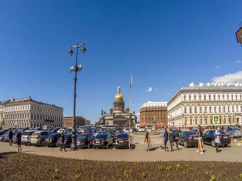 Isaac cathedral Stock-Footage 75325195