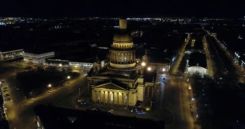 Isaakievsky cathedral 2 Stock Footage 89085859
