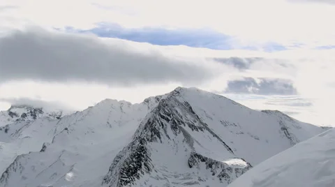 Ischgl Austria Timelapse  Stock Footage 2442998