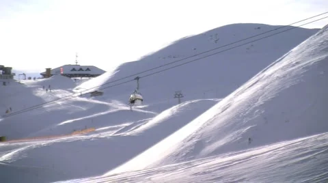 Ischgl Ski Area Stock Footage 3804273
