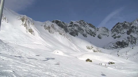 Ischgl Ski Area Stock Footage 3804782