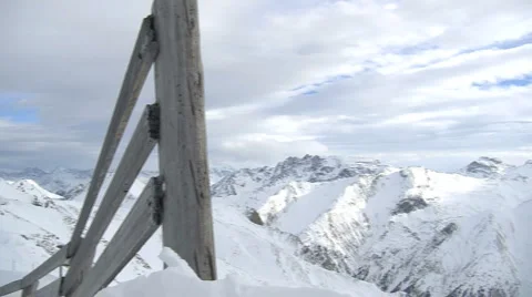 Ischgl Ski Area Stock Footage 3805730