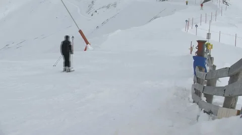 Ischgl Ski Area Stock Footage 3806594