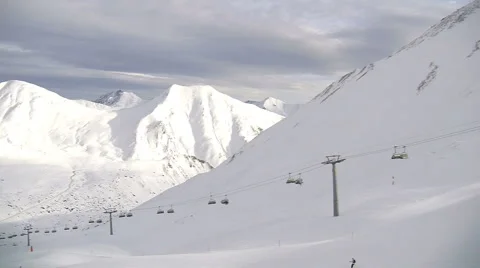Ischgl Ski Area Stock Footage 3807500