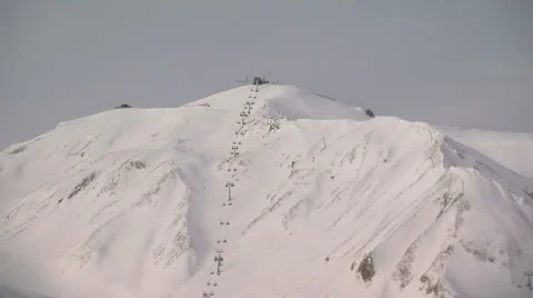 Ischgl Ski Area Stock Footage 3807918