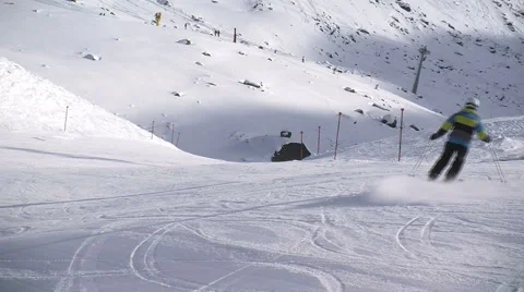 Ischgl Ski Area Stock Footage 3808954