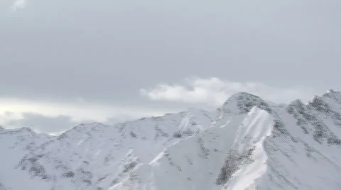 Ischgl Ski Area Stock Footage 3809291