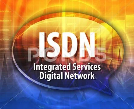 Isdn Logo Isdn Voice Service Application Icon PPT Presentation