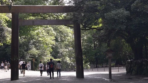 Ise jingu shrine in Mie. Stock Footage 115489964