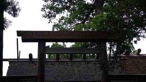 Ise jingu shrine in Mie. Stock Footage 115490189