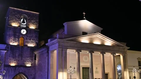 Isernia, la Cattedrale Stock Footage 290921797