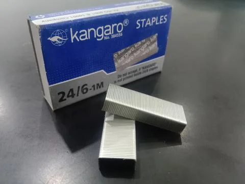 Isi staples Foto stock