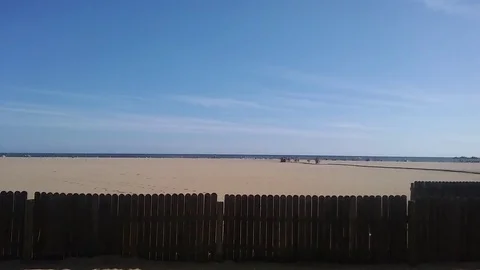 Isla Canela Beach View Video stock 79853409