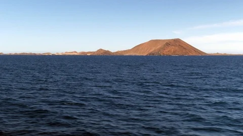 Isla de Lobos Video stock 89888955