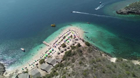 ISLA DE PLATA - PARQUE NACIONAL MOCHIMA - VENEZUELA Stock Footage 325994229