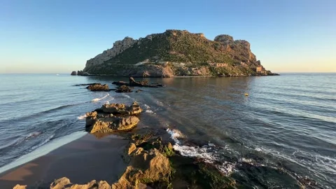 Isla del Fraile Video stock 329317883