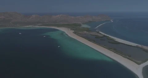 Isla San Jose aerial Stock Footage 101412828