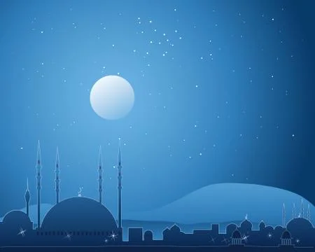 Islam background Illustrazione stock