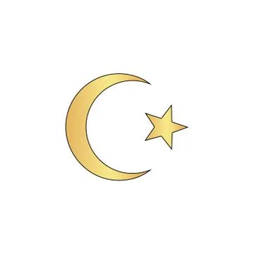 Islam computer symbol Stock Illustration