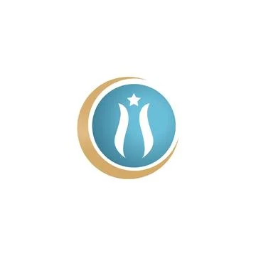 Islam logo r1 brand, symbol, design, graphic, minimalist.logo Stock Illustration