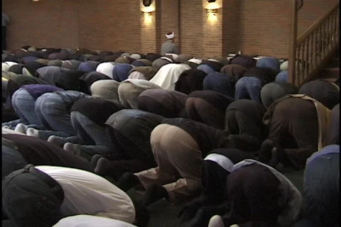 Islam Worship 8 Stock Footage 297785