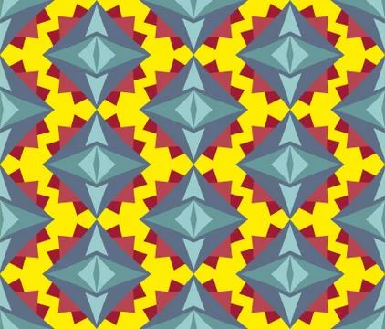 Islamic and Arabic seamless pattern. Geometric abstract Oriental backgrounds. Stock Illustration