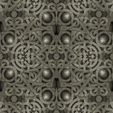 Islamic Arabesque Decorative Pattern 스톡 일러스트