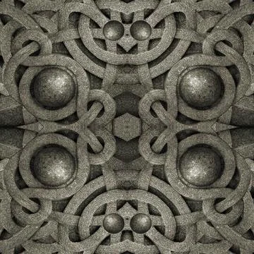 Islamic Arabesque Decorative Pattern Stock Illustration